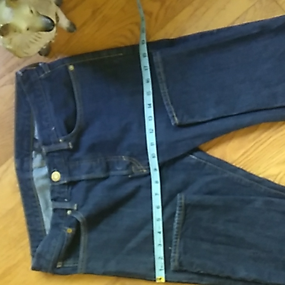H&M Slim Straight Jeans Denim Blue Sz 31 UniSex EPLC - Picture 3 of 15